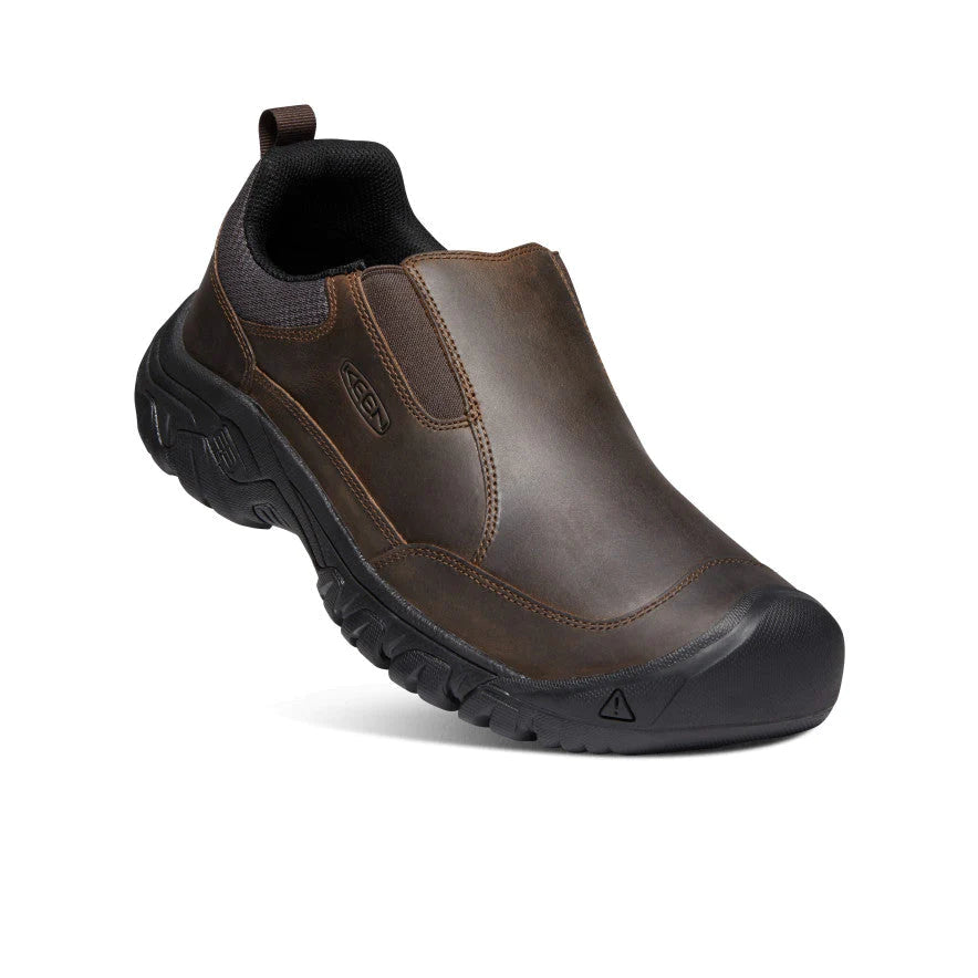 Keen Men's Targhee III Slip-On Dark Earth/Mulch