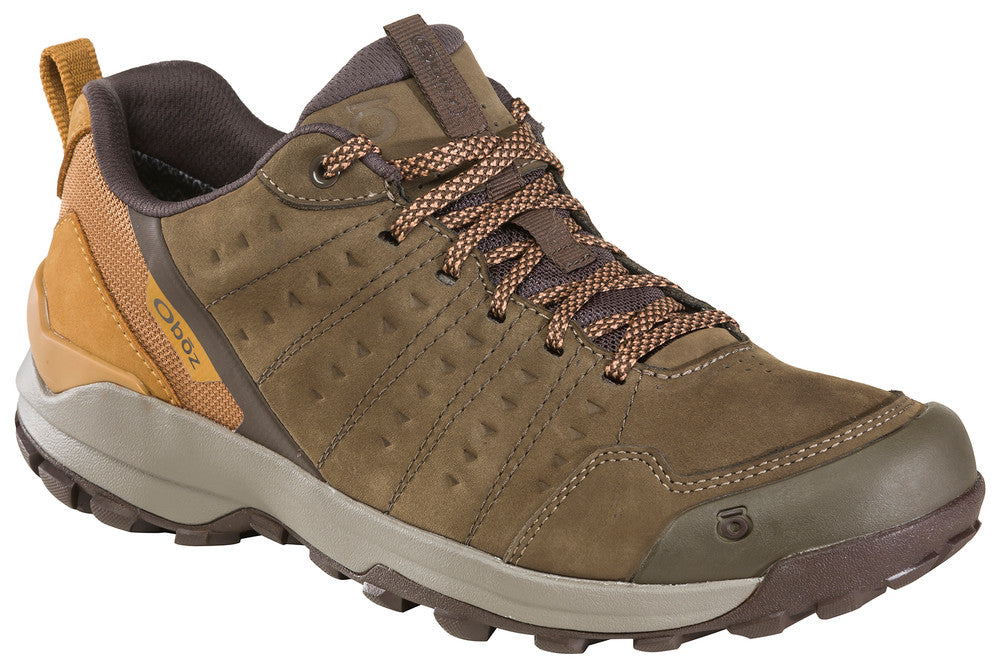 Oboz Men's Sypes Low Leather Waterproof Wood