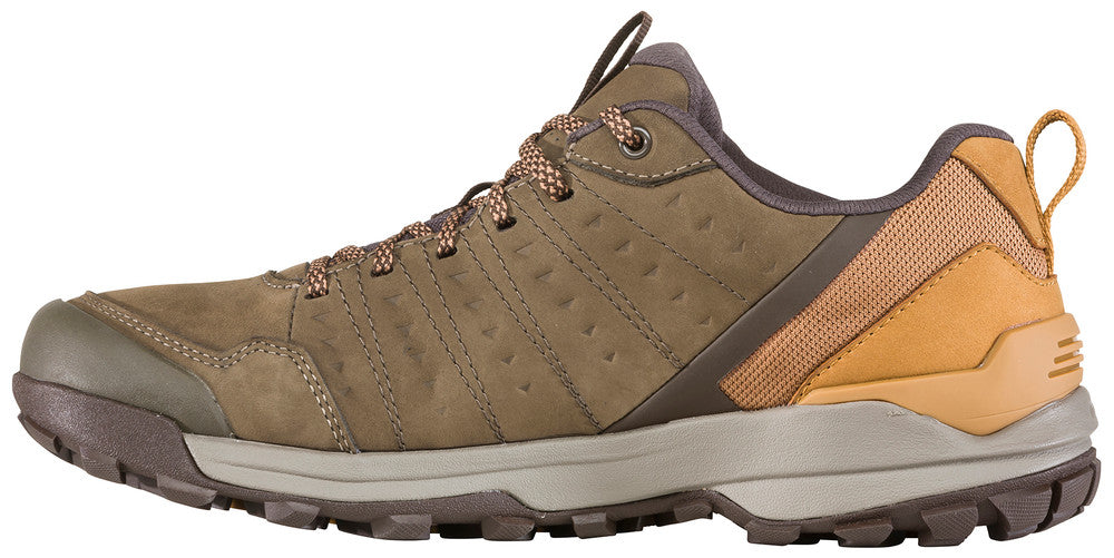 Oboz Men's Sypes Low Leather Waterproof Wood