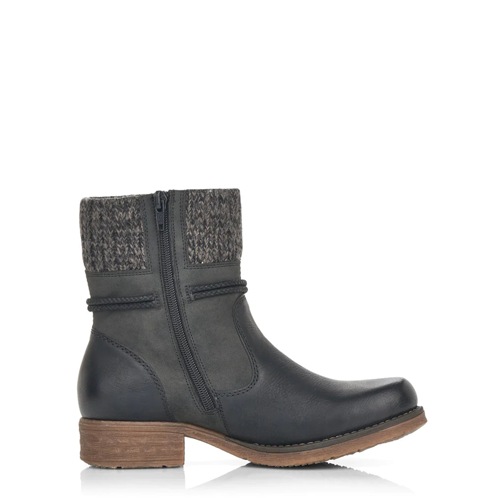 Rieker Women's 78688-00 Black