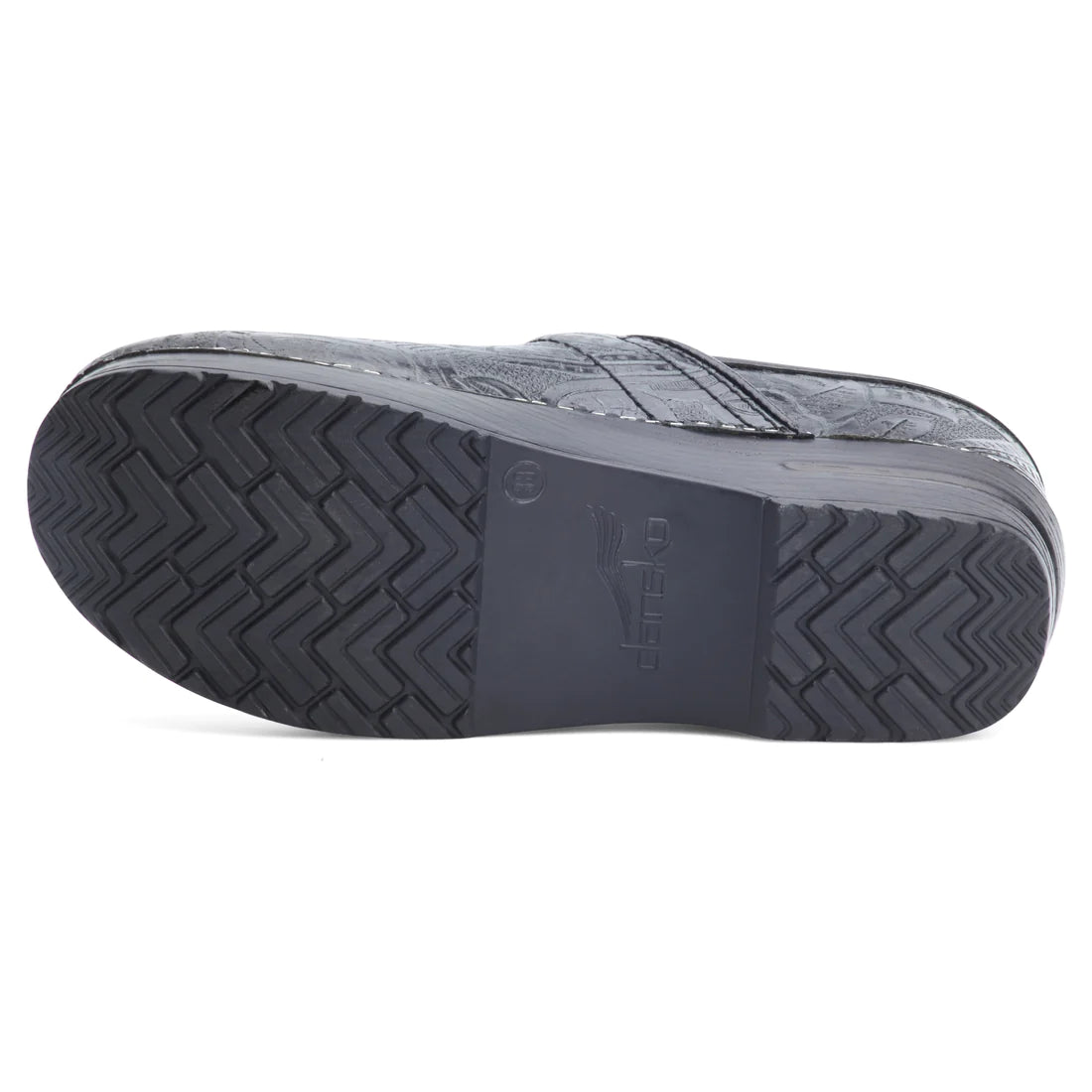 Dansko Women's Professional Black Tooled