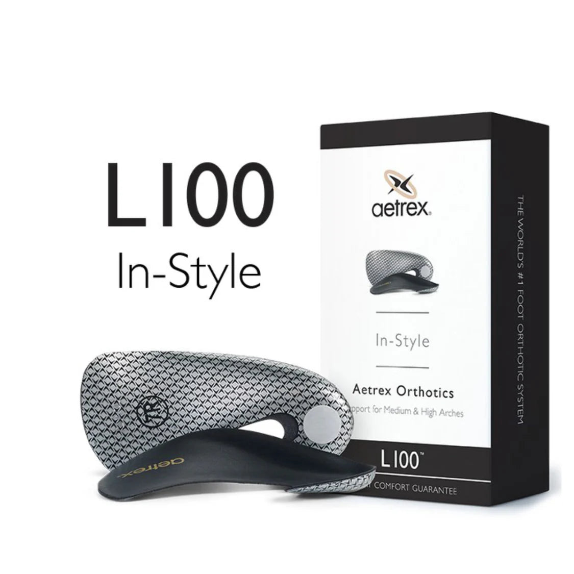 Aetrex Men’s In-Style Insole L100