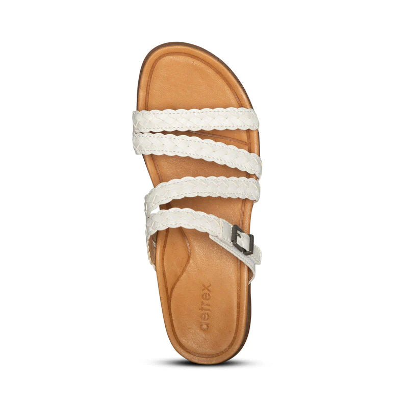 Aetrex Women's Brielle White