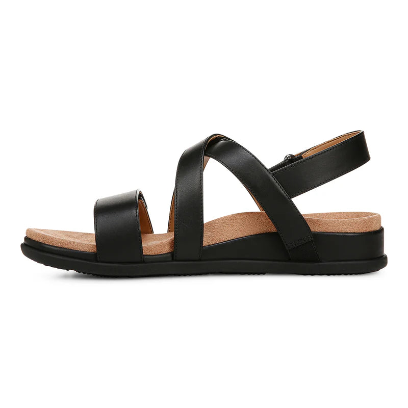 Vionic Women’s Cypress Black LTHR