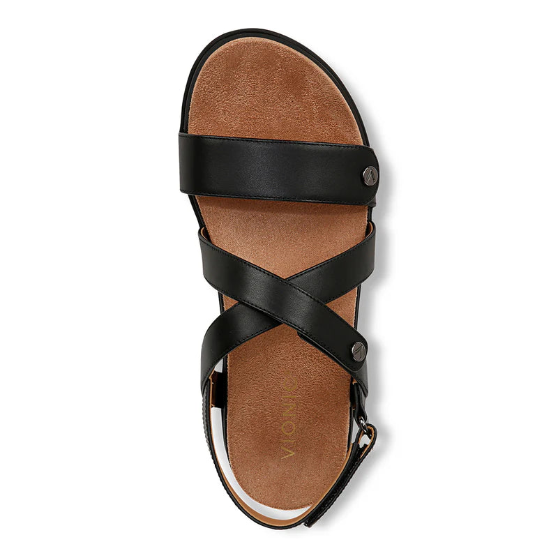 Vionic Women’s Cypress Black LTHR