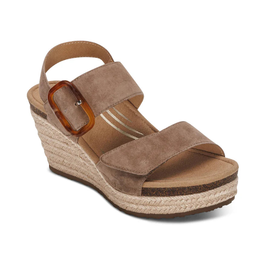 Aetrex Women's Ashley Taupe