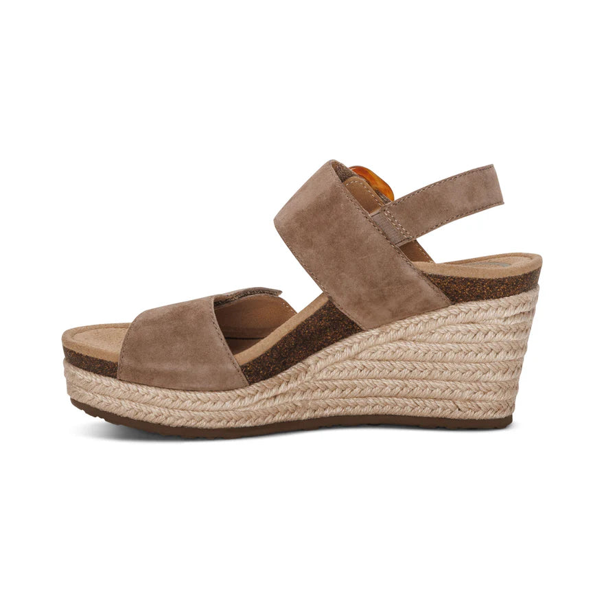 Aetrex Women's Ashley Taupe