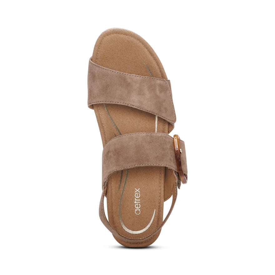 Aetrex Women's Ashley Taupe
