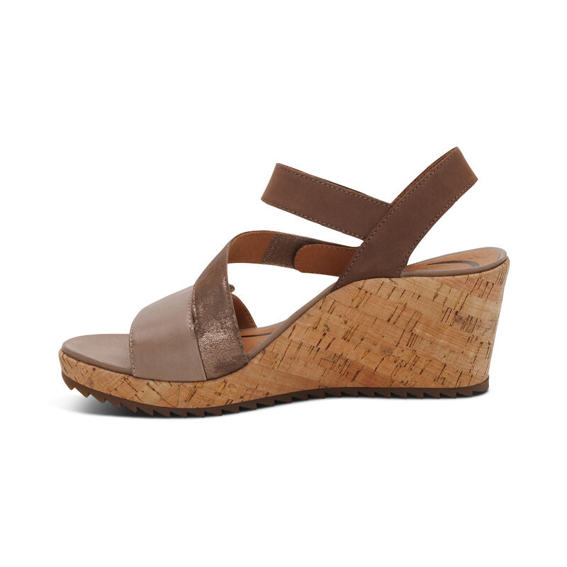Aetrex Women's Madelyn Taupe Multi