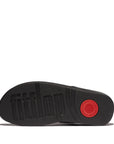Fitflop Women's Fino Multi-Stone Leather Toe-Post Sandals All Black