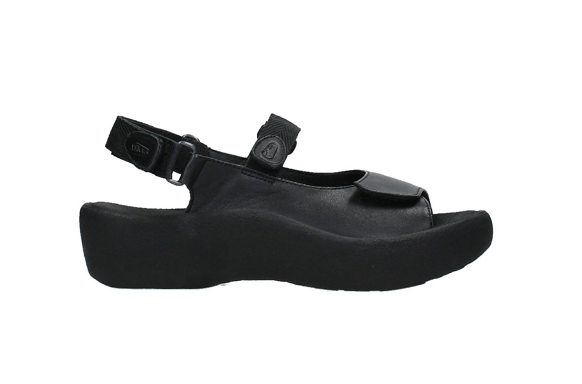 Wolky Jewel Smooth Leather Black