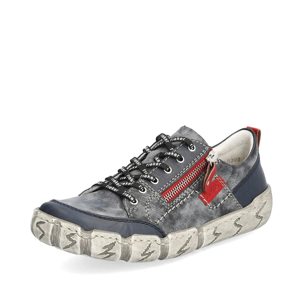 Rieker Women's L0302-14 Blue