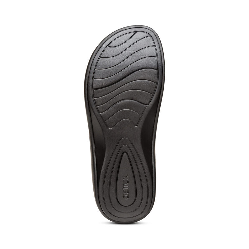 Aetrex Women’s Maui Starfish Black