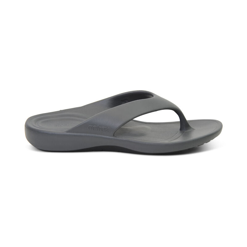 Aetrex Men's Maui Charcoal