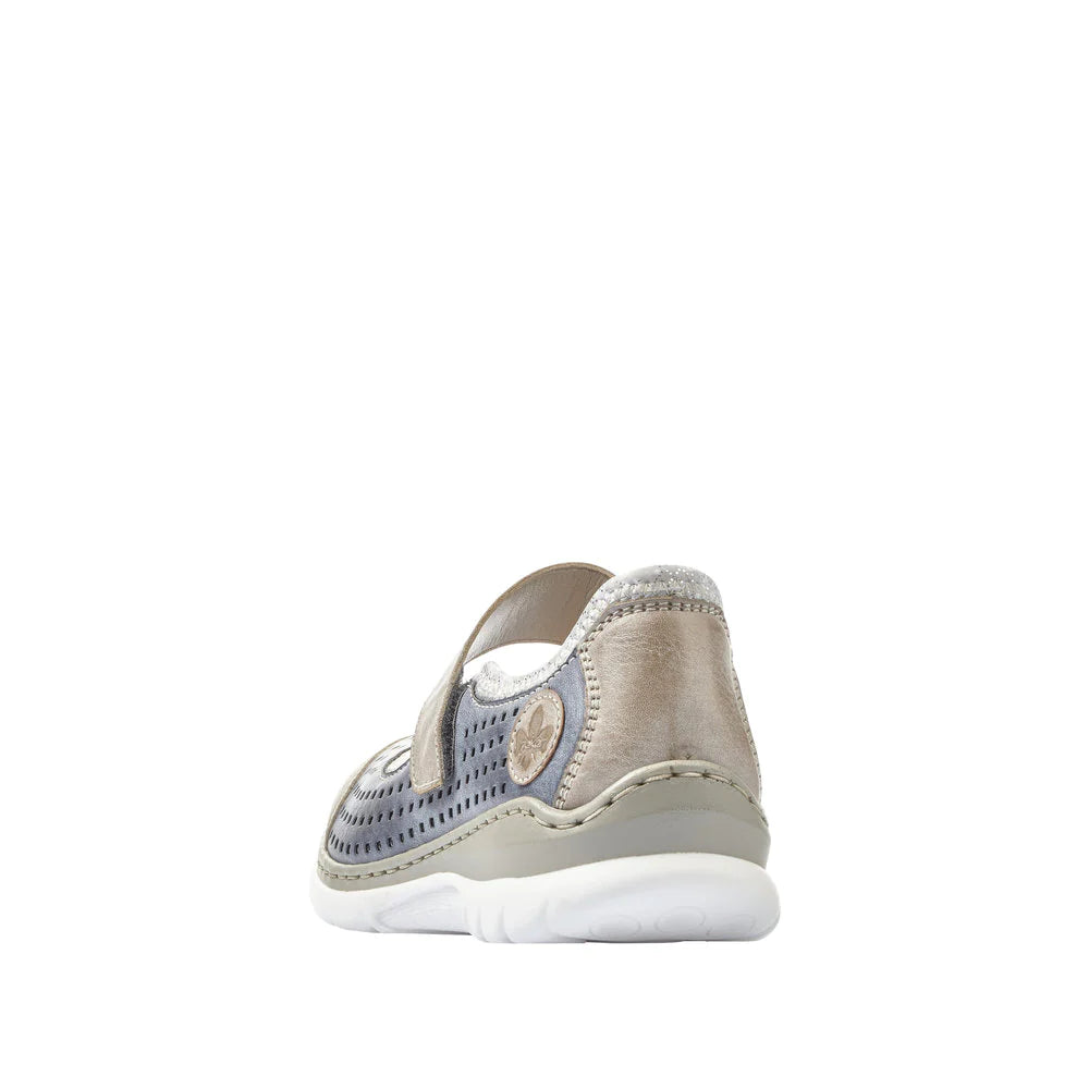 Rieker Women's L32B5-42 Blue