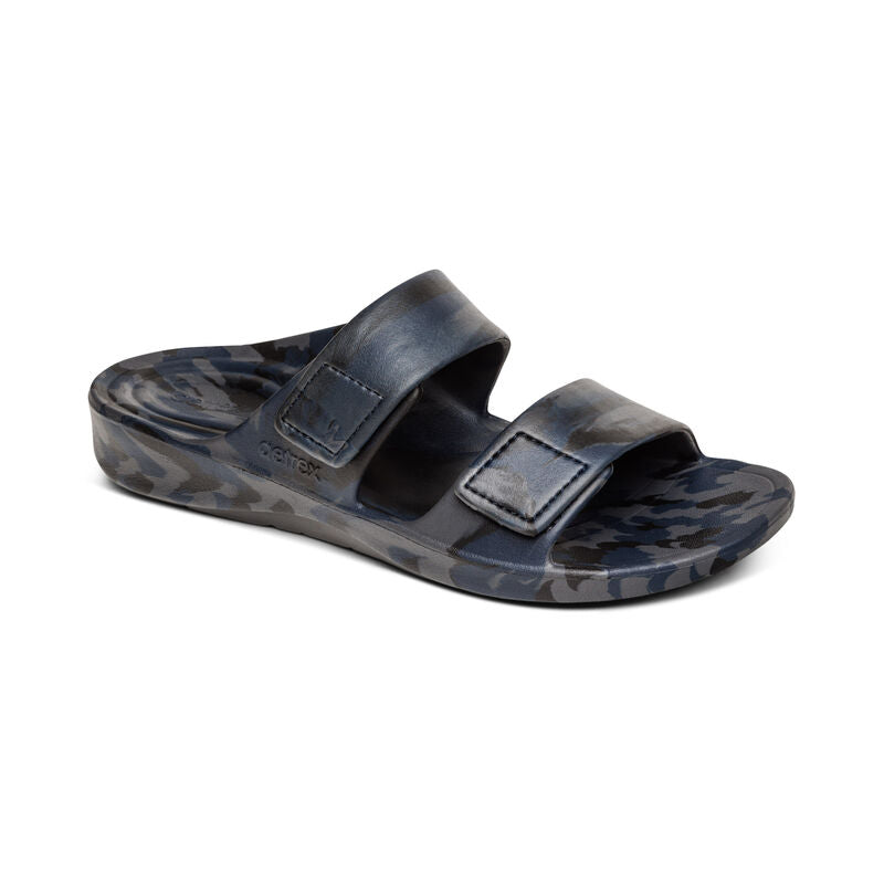 Aetrex Men's Milos Navy Camo