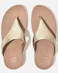 Fitflop Women's Lulu Leather Toepost Platino