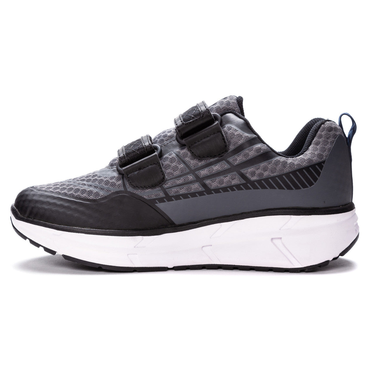 Propet Men's Ultra Strap Grey / Black