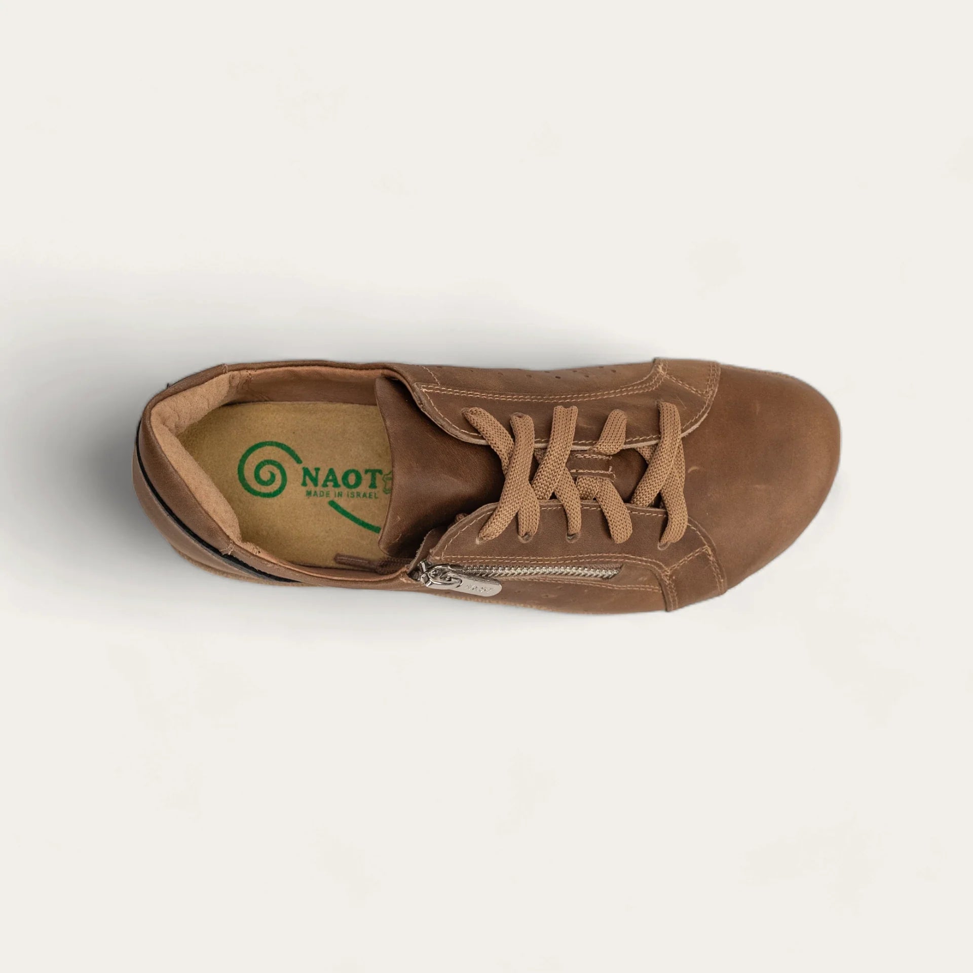 Naot Women's Moko Bark Nubuck/Soft Black Lthr