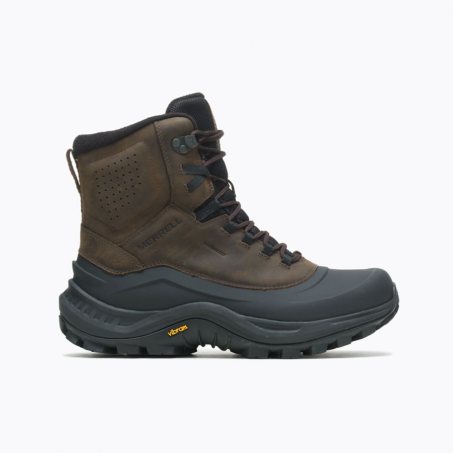 Merrell Men’s Thermo Overlook 2 Mid Waterproof Brown