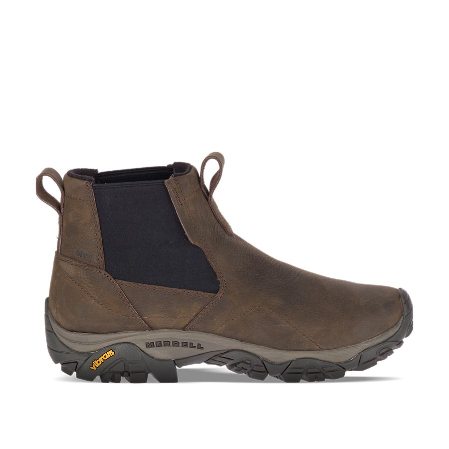 Merrell Men's Moab Adventure Chelsea Polar WP Brown