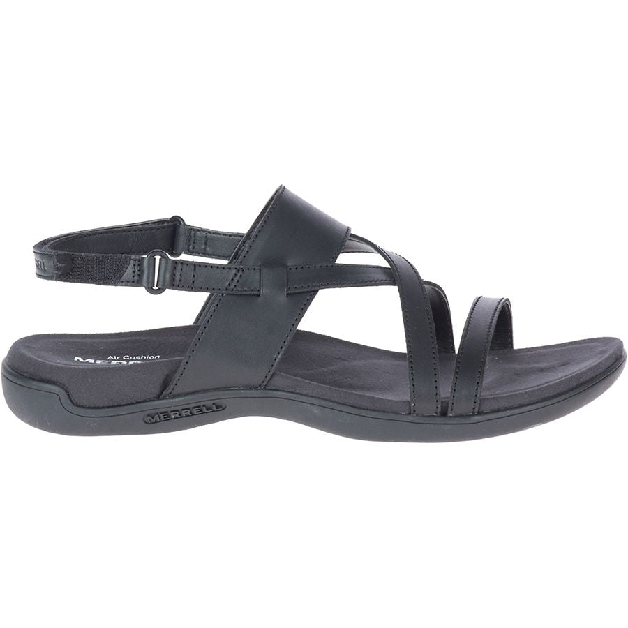 Merrell Women's District Hayes Strap Leather Black
