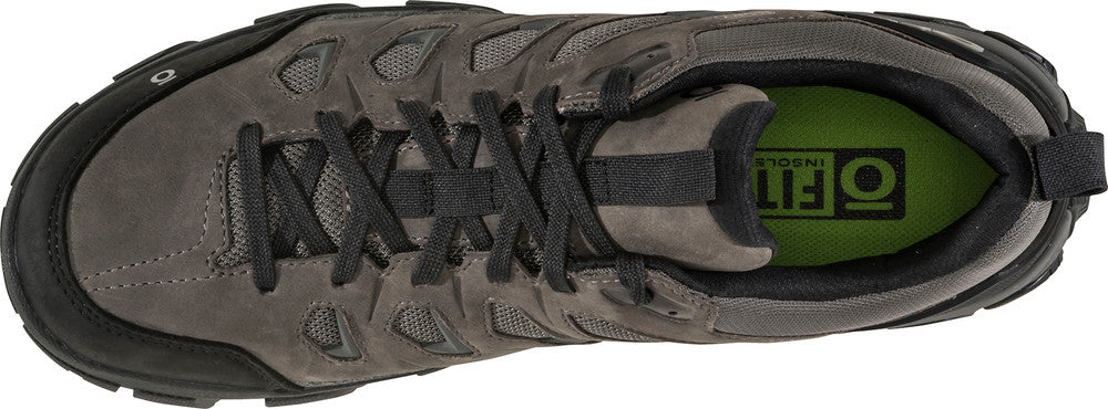Oboz Men's Sawtooth X Low B-Dry Charcoal