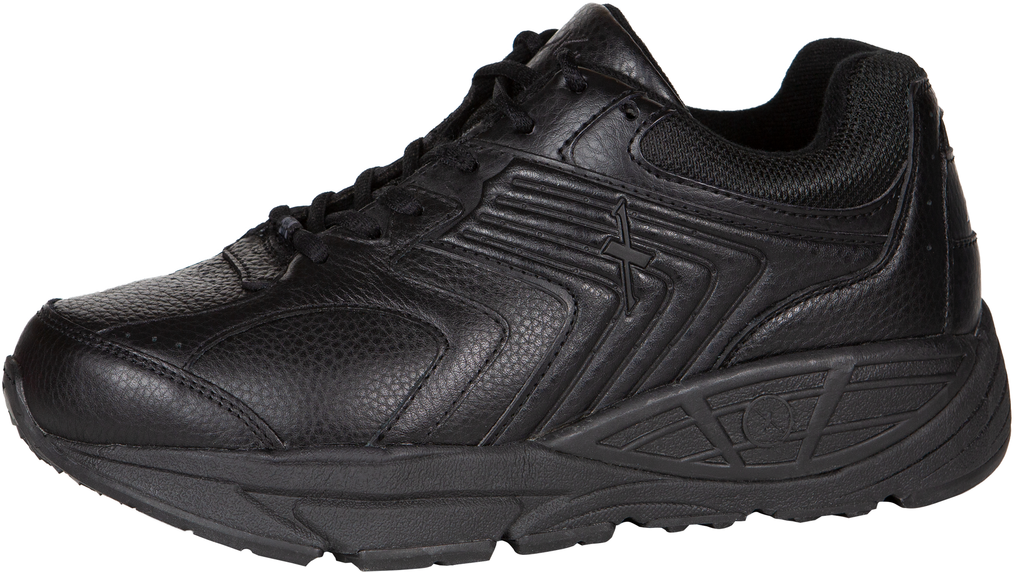 Xelero Women's X44607 Matrix Leather Black/Charcoal