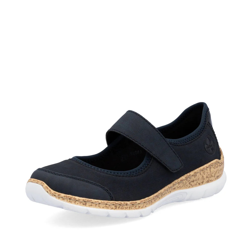Rieker Women's N42B0-14 Blue