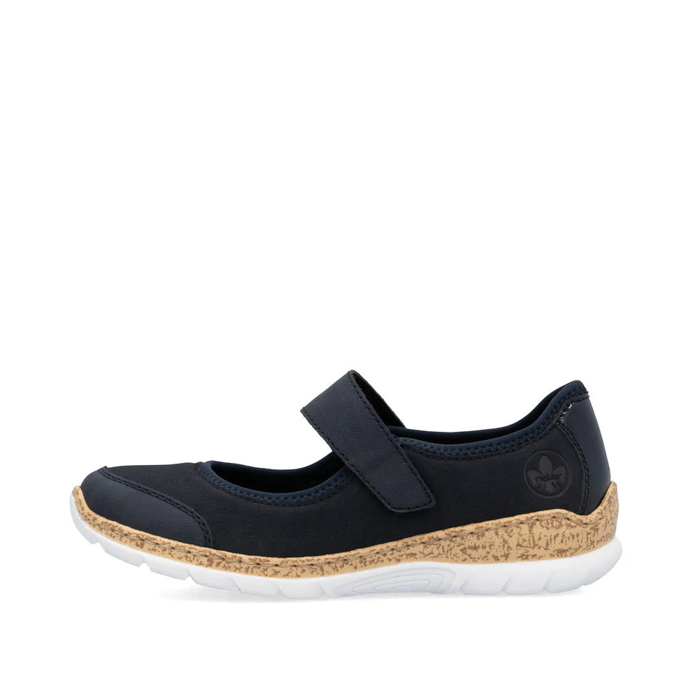 Rieker Women's N42B0-14 Blue