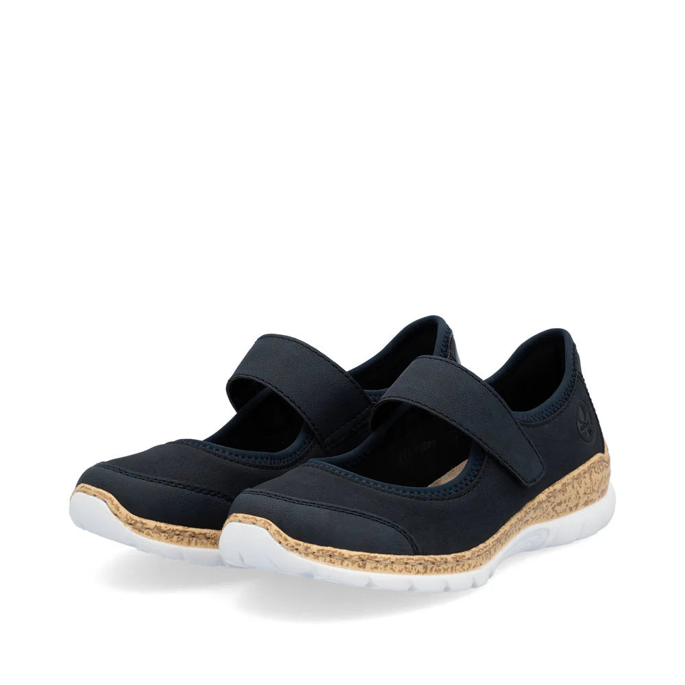 Rieker Women's N42B0-14 Blue