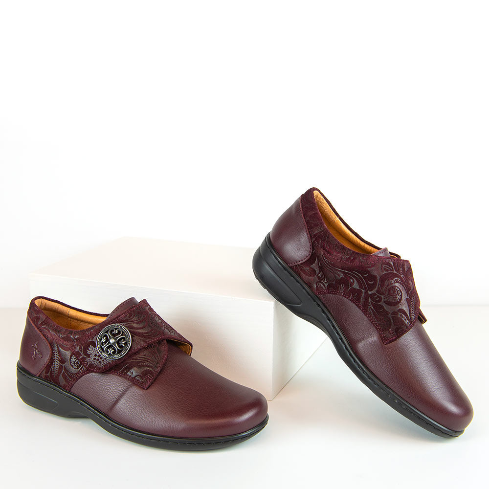 Portofino Women's ND-29813 Burgundy