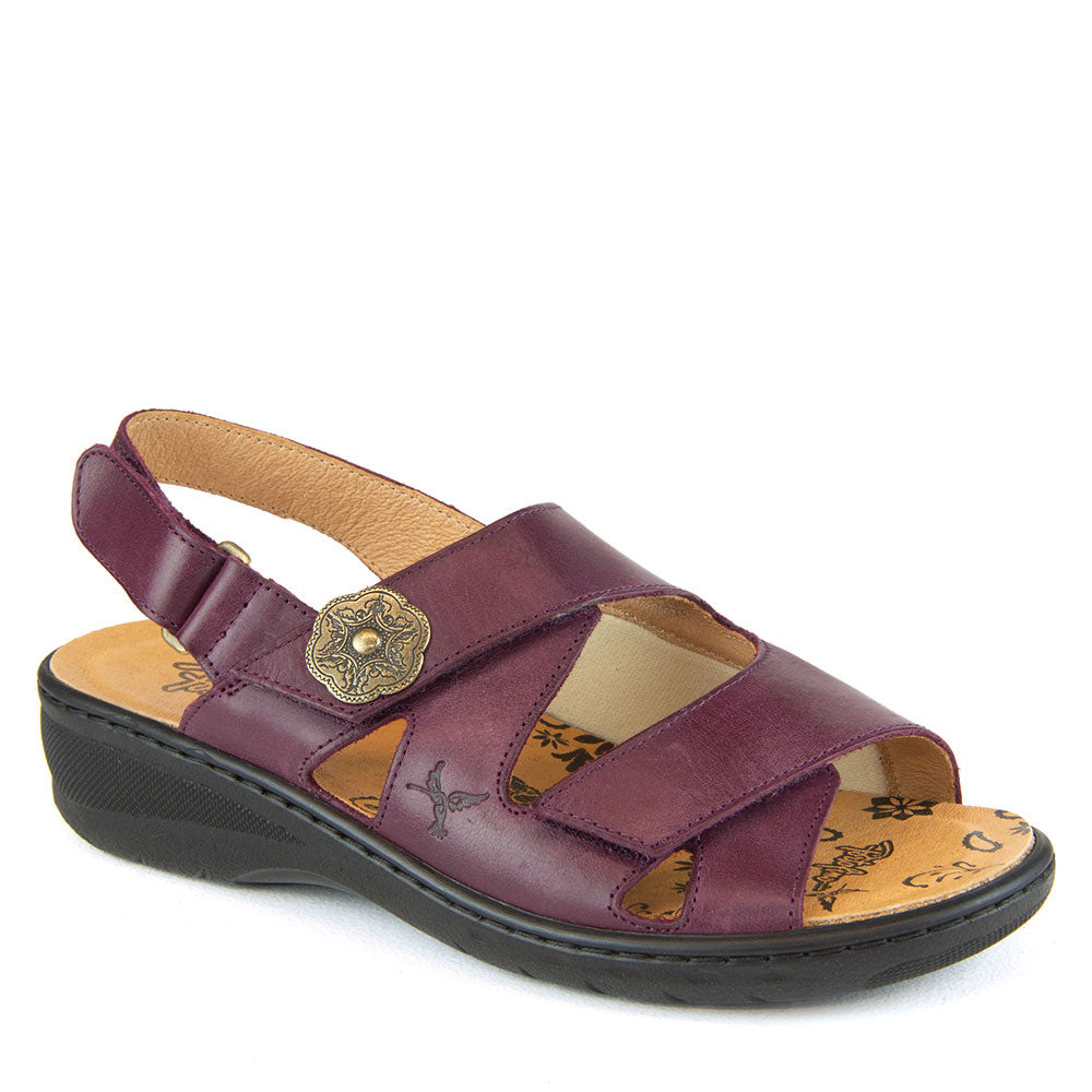 Portofino Women's ND-5595 Burgundy