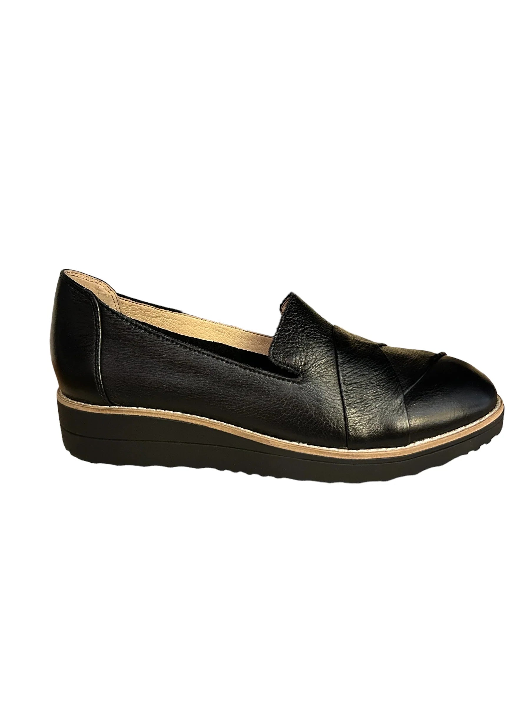 Django & Juliette Women's Omelie Black Leather
