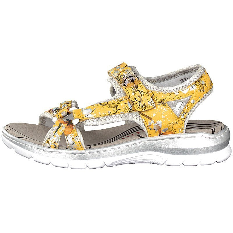 Rieker Women's 66979-91 Yellow Multi