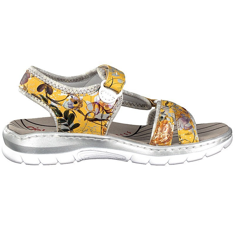 Rieker Women's 66979-91 Yellow Multi