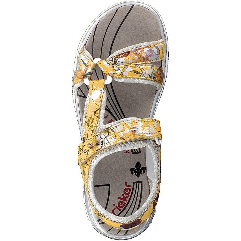 Rieker Women's 66979-91 Yellow Multi