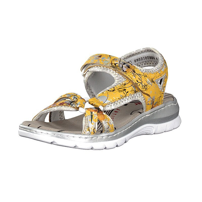Rieker Women's 66979-91 Yellow Multi