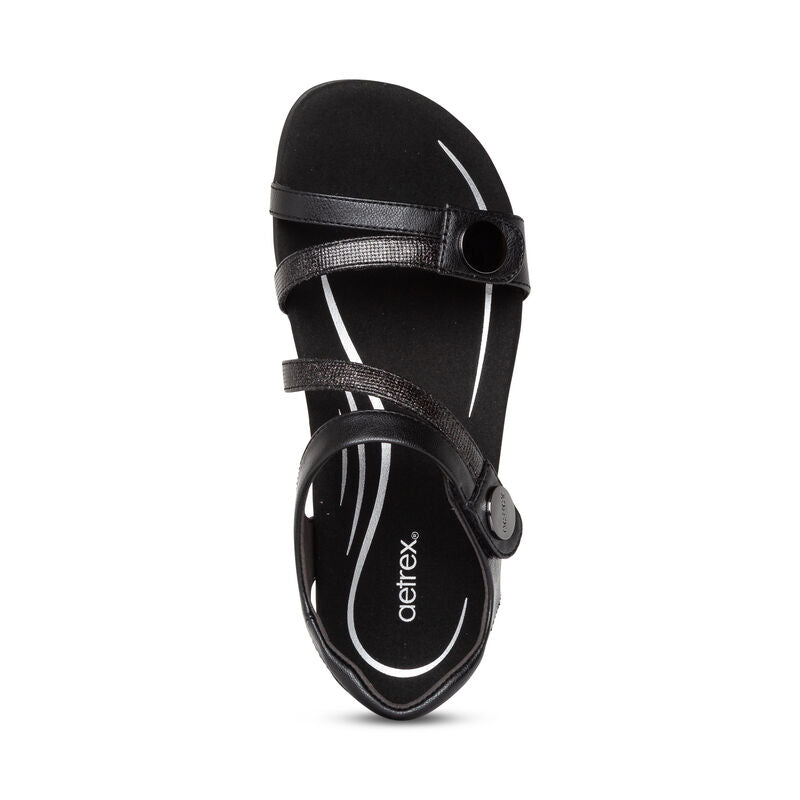 Aetrex Women's Jess Black