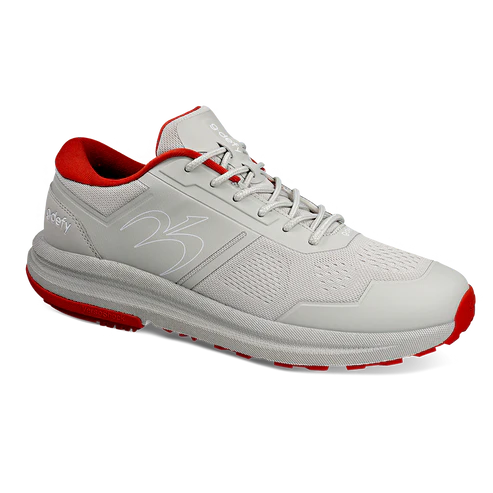 Gdefy Men's Mighty Run Gray/Crimson