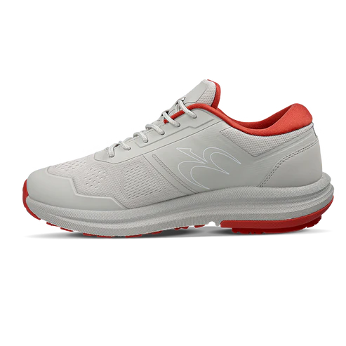 Gdefy Men's Mighty Run Gray/Crimson