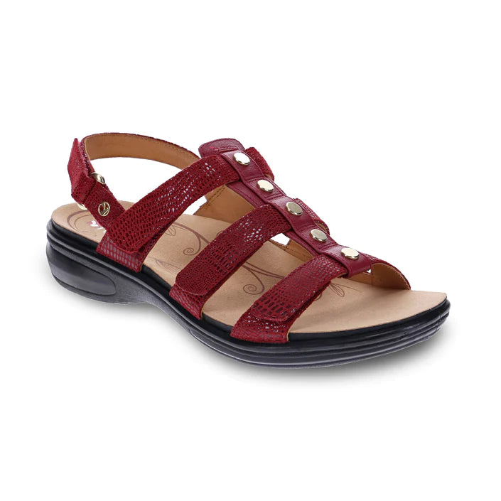 Revere Women's Toledo Cherry French Lizard