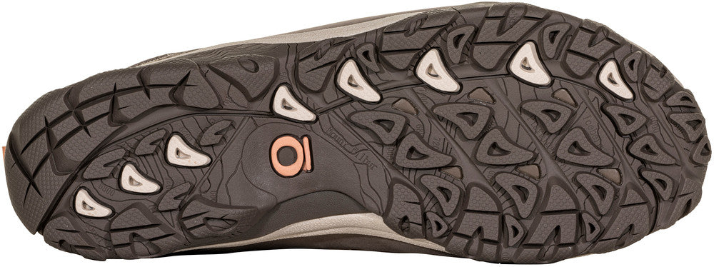 Oboz Women's Ousel Low B-Dry Waterproof Cinder Stone