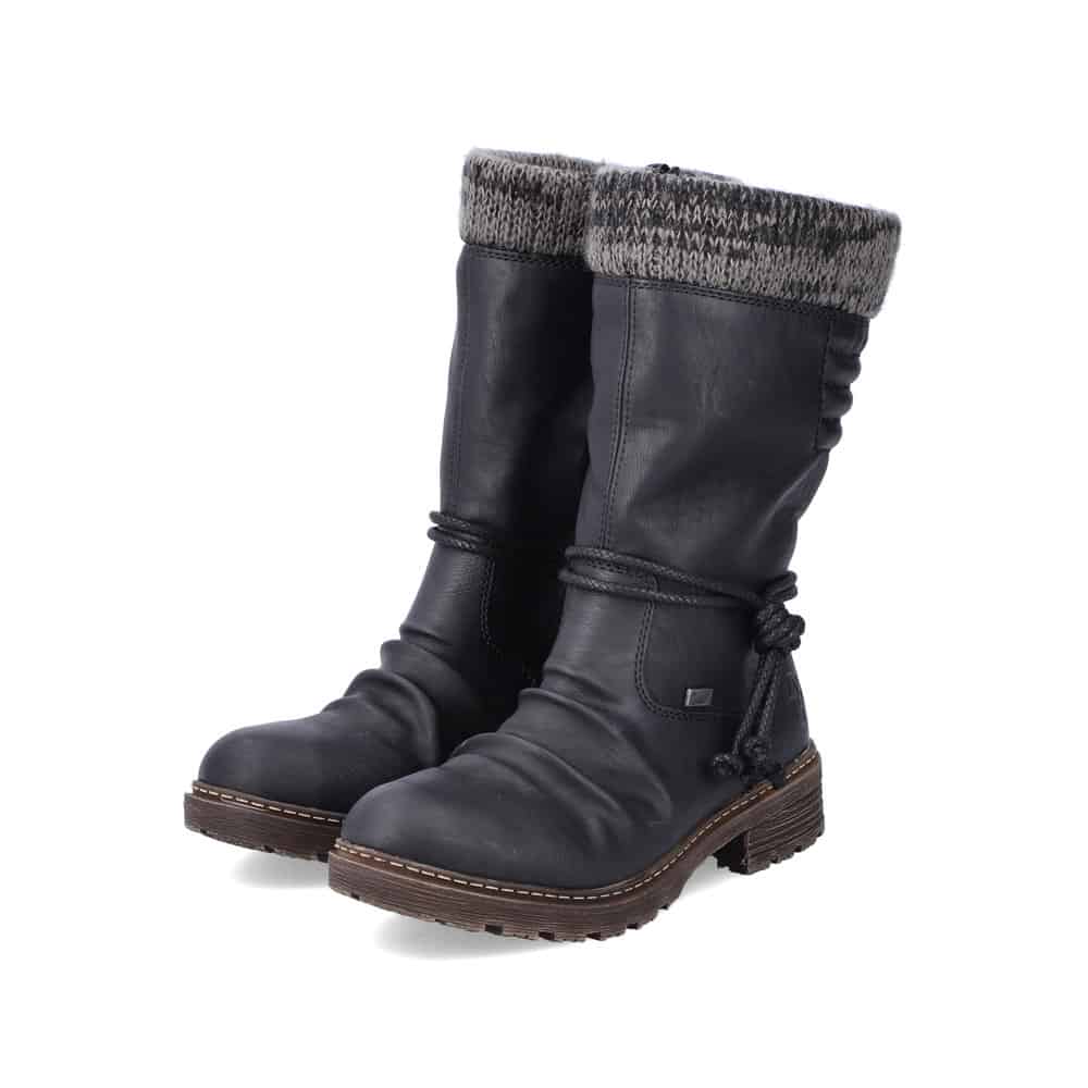 Rieker Women's Z4755-00 Black