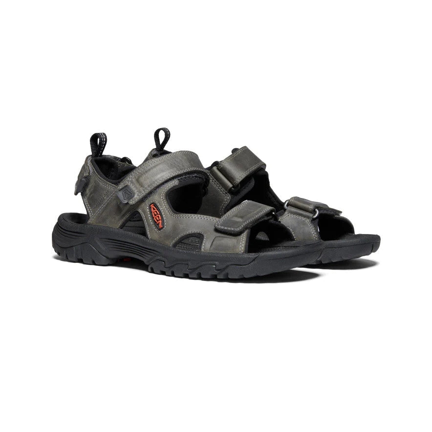 Keen Men's Targhee III Sandal Open Toe Grey/Black