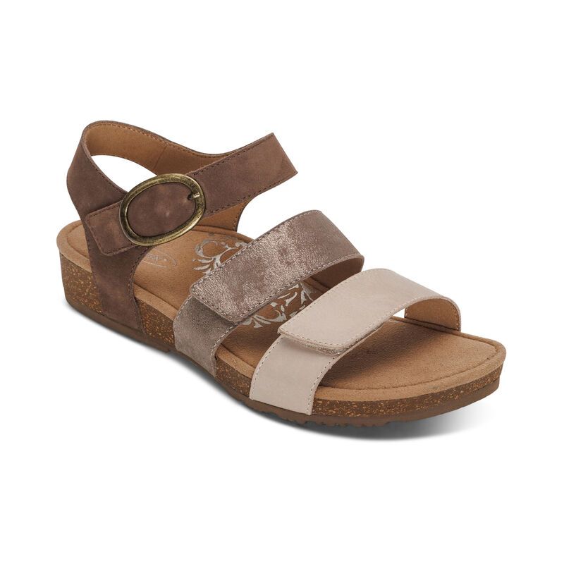 Aetrex Women's Lilly Taupe