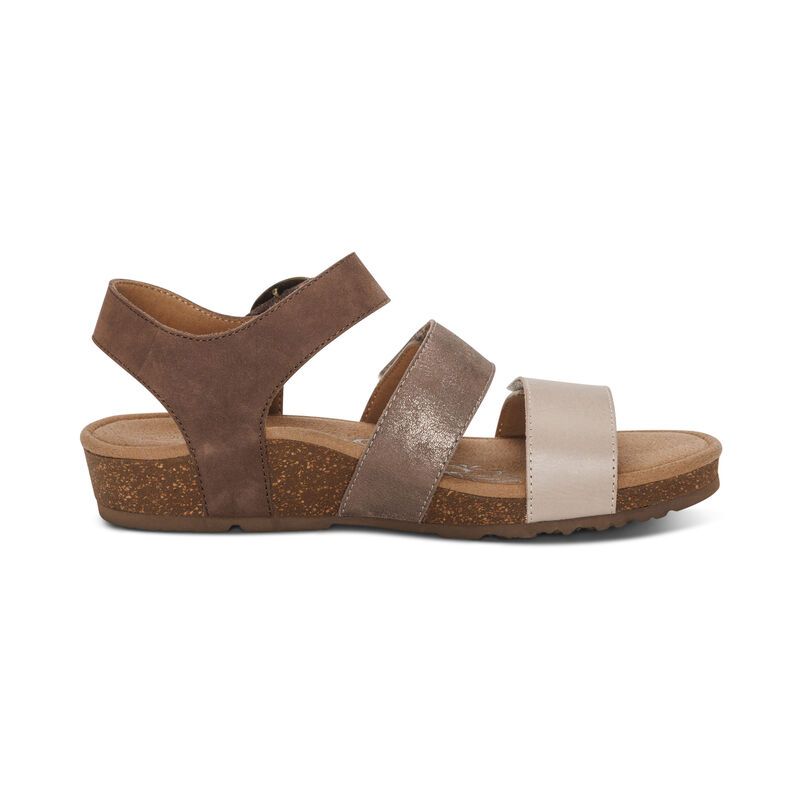 Aetrex Women's Lilly Taupe