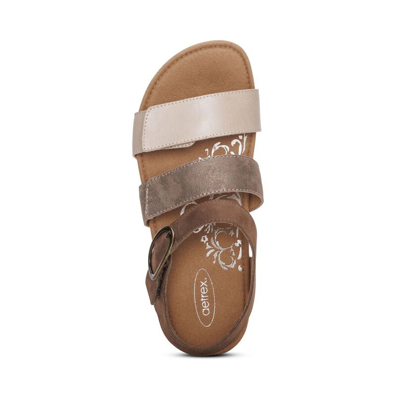 Aetrex Women's Lilly Taupe