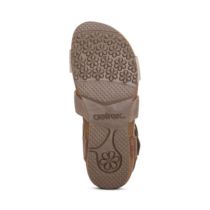 Aetrex Women's Lilly Taupe