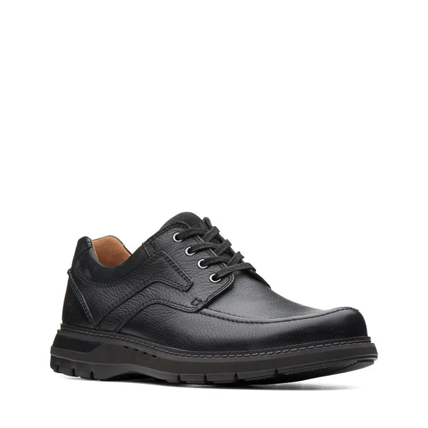 Clarks Men s Un Ramble Lace Black Leather